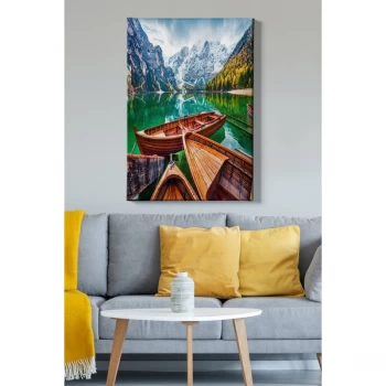 Image of Kanvas Tablo (70 x 100) - 186 Multicolor Decorative Canvas Painting