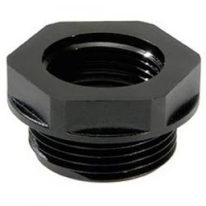 image of Cable gland adapter PG21 M20 Polyamide Black RAL 9005 Wiska ATEX EX APM 2120