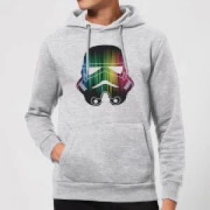 Image of Star Wars Vertical Lights Stormtrooper Pullover Hoodie - Grey - L