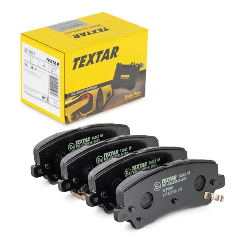 Image of Brake pad set TEXTAR 2211001