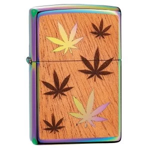 image of Zippo Woodchuck Leaves Windproof Lighter