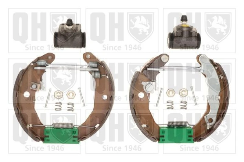 Image of QUINTON HAZELL Brake Shoe Set QUINTON HAZELL BS668K2