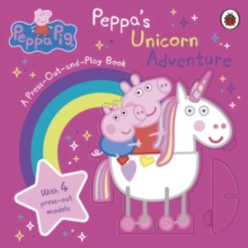 Image of Peppa Pig: Peppas Unicorn Adventure: A Press-Out-and-Play Book Board book