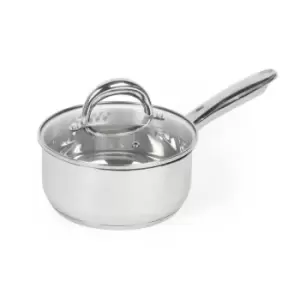 Image of Russell Hobbs Stainless Steel Saucepan With Lid - 18cm - Optimum