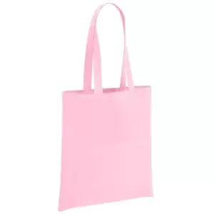 image of Brand Lab Organic Shopper Bag (One Size) (Light Pink)