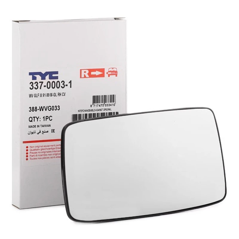 Image of TYC Wing mirror glass TYC 337-0003-1