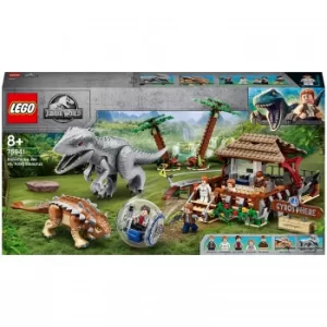 image of LEGO Jurassic World: Indominus Rex vs. Ankylosaurus (75941)