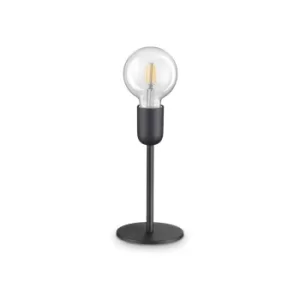 Image of Microphone Indoor Table Lamp 1 Light Black, E27