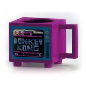 image of Nintendo Donkey Kong Retro TV Heat Changing Mug