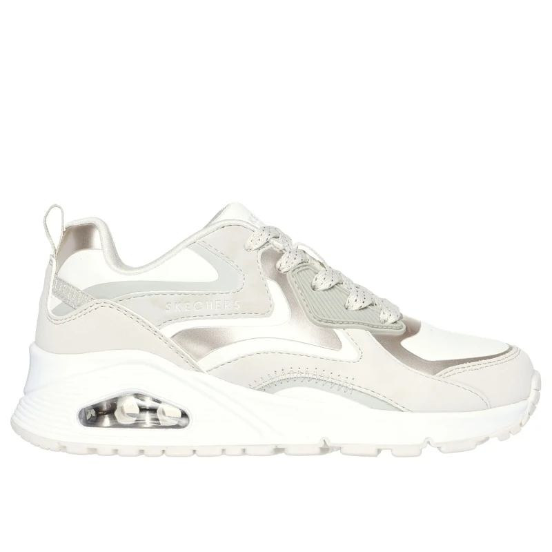 Image of Girl sneakers Skechers Uno Gen1 - Color Surge Beige Female 27