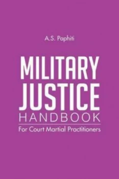 Image of Military Justice Handbook by A. S Paphiti Book