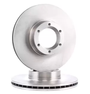 Image of RIDEX Brake disc Front Axle 82B0859 Brake rotor,Brake discs OPEL,RENAULT,VAUXHALL,Movano Kastenwagen (X70),Movano Bus (X70)