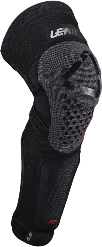 Image of Leatt 3DF 5.0 Evo EXT Knee Guards, black, Size S for Men