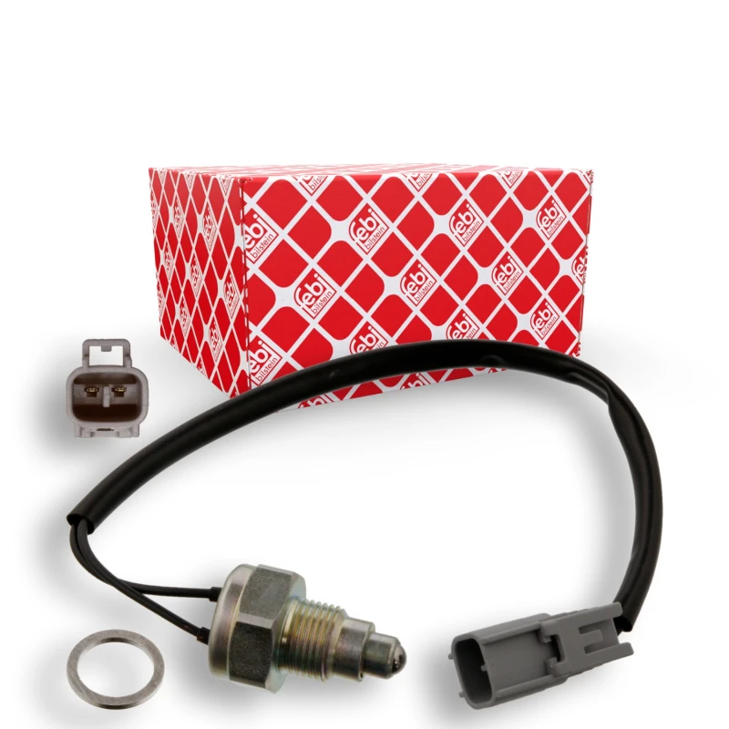Image of FEBI BILSTEIN 37357 Switch, reverse light with gasket/seal, with cable Switch,reverse light (807)