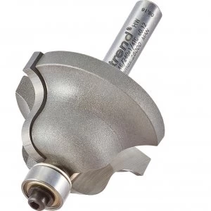 image of Trend Roman Ogee Bearing Guided Router Cutter 34.9mm 20mm 1/4"