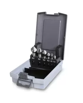 Image of Beta Tools 426/SP6 6pc HSS Countersink Cutter Drill 90˚ 3 Flute Set 004260030