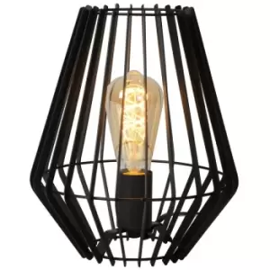 Image of Lucide REDA - Table Lamp - 1xE27 - Black