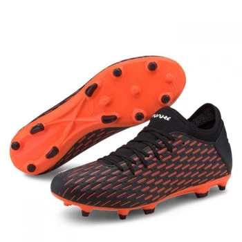 Puma Future 6.4 FG Football Boots - Black/Orange