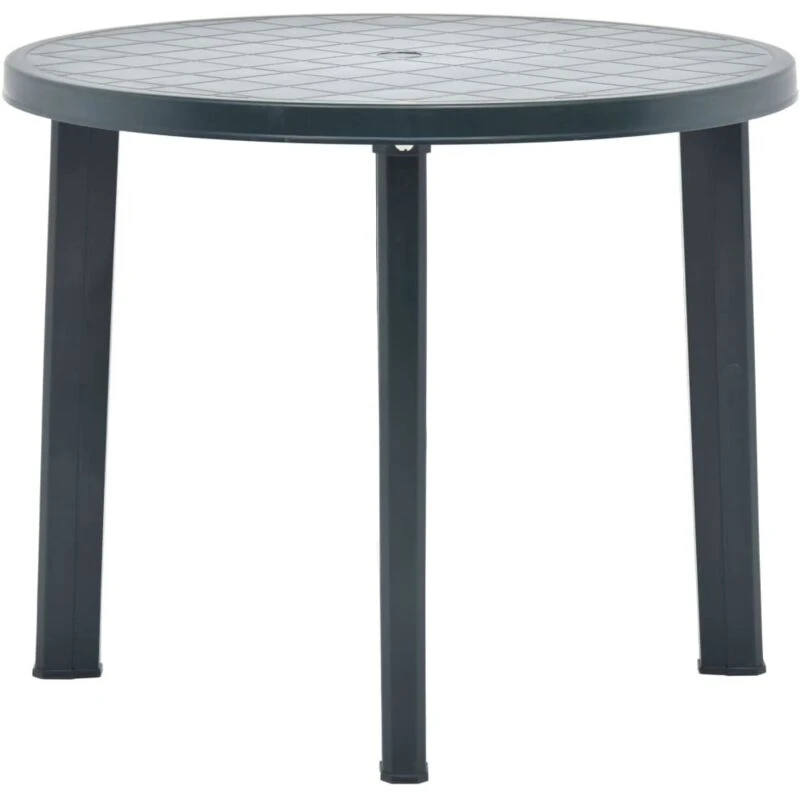 Image of VIDAXL Garden Table Green 89cm Plastic vidaXL 8719883859897