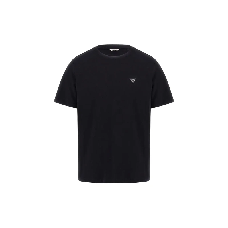 Image of Guess T-Shirt Guess Cn Patch Noir Male S