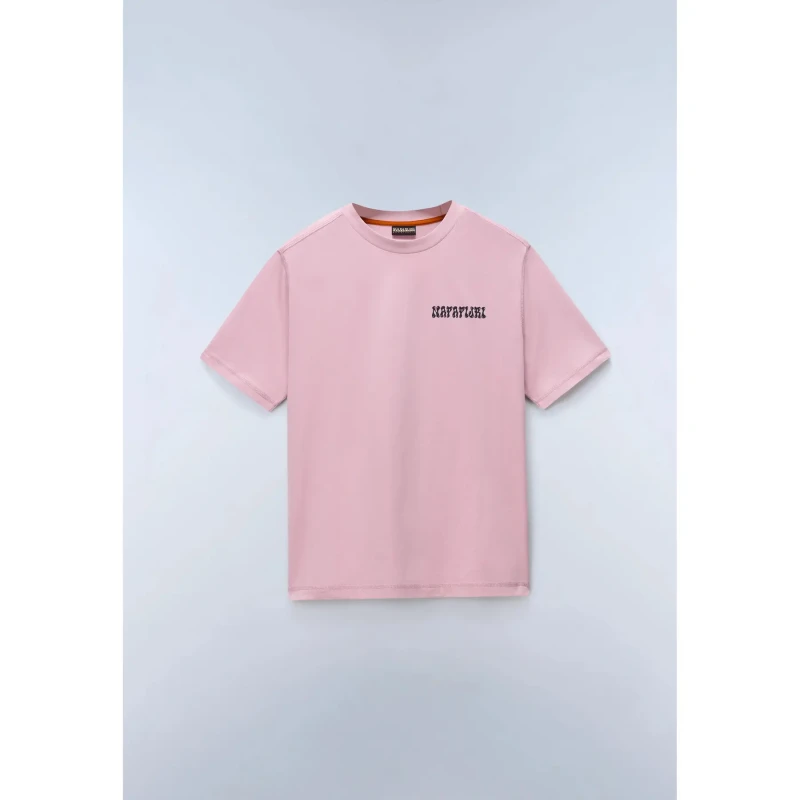 Image of T-Shirt Napapijri Sol Violet Male XS