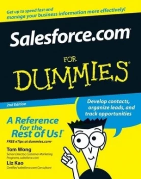 Image of Salesforce.Com for Dummies by Tom Wong Paperback