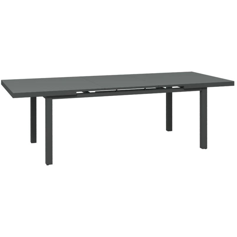 Image of Outsunny Extending Garden Table for 6-8 People, Grey 84G-317V00CG