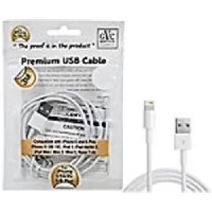 Image of Aquarius USB Cable White 20 x 70 x 130 mm