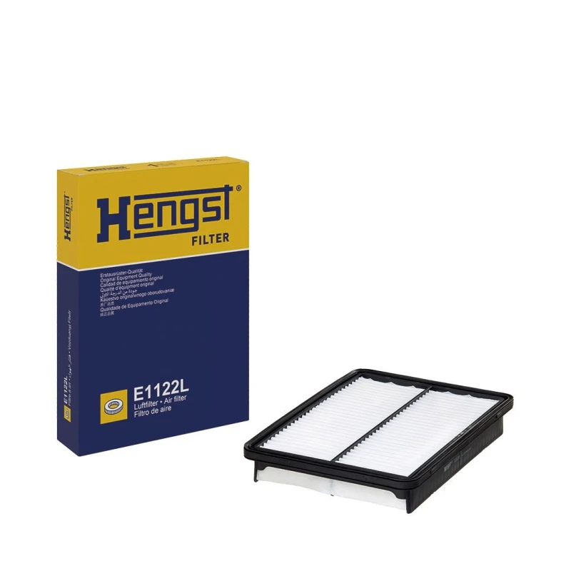 Image of HENGST FILTER E1122L Air filter Filter Insert Air Filter (8)