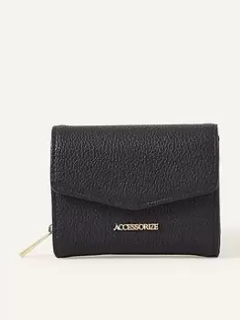 Image of Accessorize Small Flap Zip Around, Navy, Women