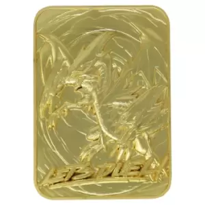 Image of Yu-Gi-Oh! Replica Card Blue Eyes Ultimate Dragon (gold plated)