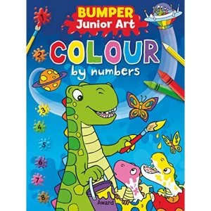 Image of Bumper Junior Art Colour by Numbers by Award Publications Ltd (Paperback, 2013)