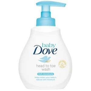 image of Baby Dove Rich Moisture Head to Toe Wash 200ml