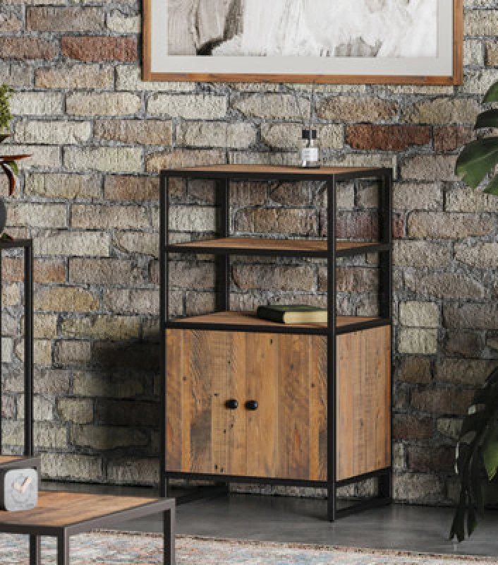 Image of Baumhaus Ooki - Modular Medium Cupboard With Doors / Shelves