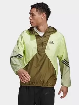 adidas Back To Sport Wind.rdy Anorak, Green Size M Women