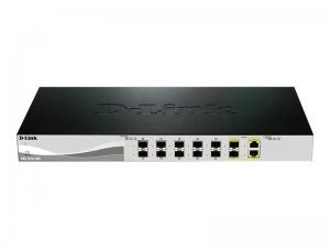 Image of D-Link Web Smart DXS-1210-12SC 12 Port Managed Switch