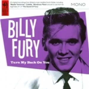 image of Billy Fury Turn Your Back On Me CD