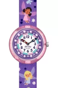 image of Childrens Flik Flak Fairy Cool Watch FBNP196