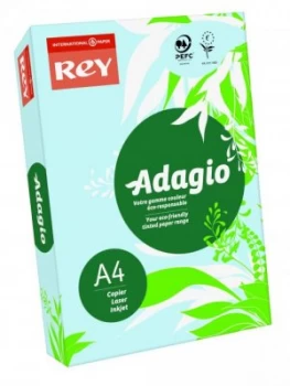 Image of Rey Adagio A4 Card 160gsm Blue RM250