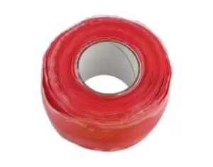 image of Red Silicone Fuse Tape 25mm x 3.05m Pk 1 Connect 35491