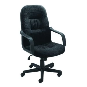 Image of Jemini High Back Manager Charcoal Room KF50178