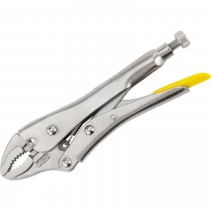 image of Stanley Curved Jaw Locking Pliers 220mm