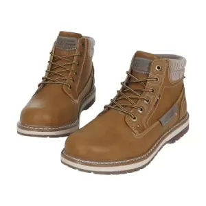 Image of Route 21 Mens 6 Eyelet Ankle Boot (12 UK) (Honey)