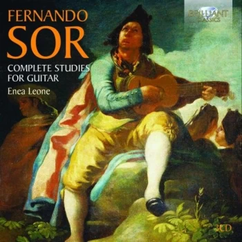 image of Enea Leone - Fernando Sor: Complete Studies for Guitar CD