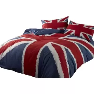 Image of Funky Union Jack Single Duver Covet Set - Multicoloured