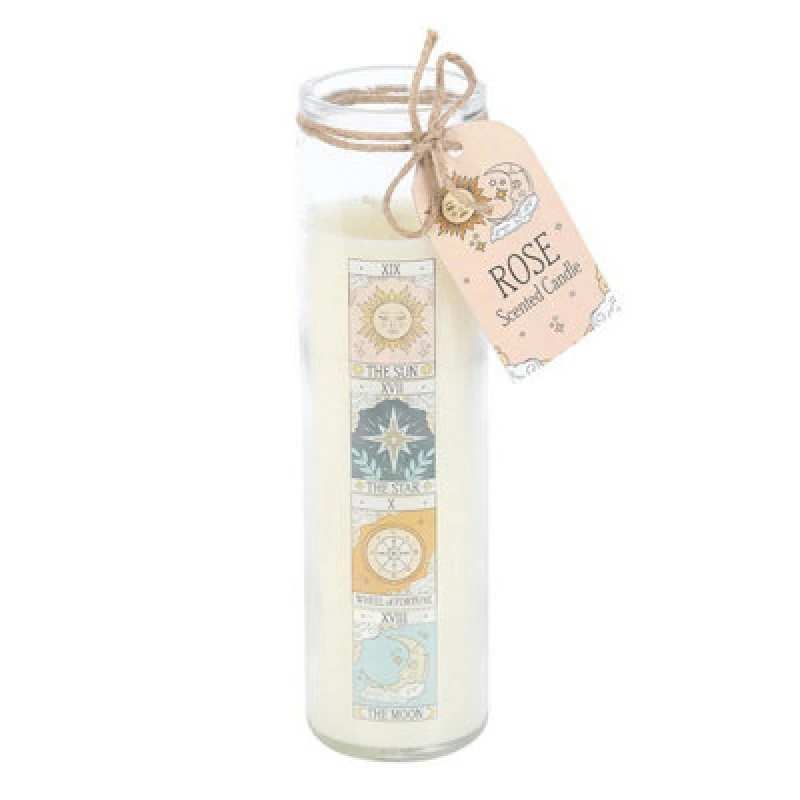Image of Something Different Something Different Rose Tarot Vintage Tube Candle Multi One Size Unisex 5063806851479
