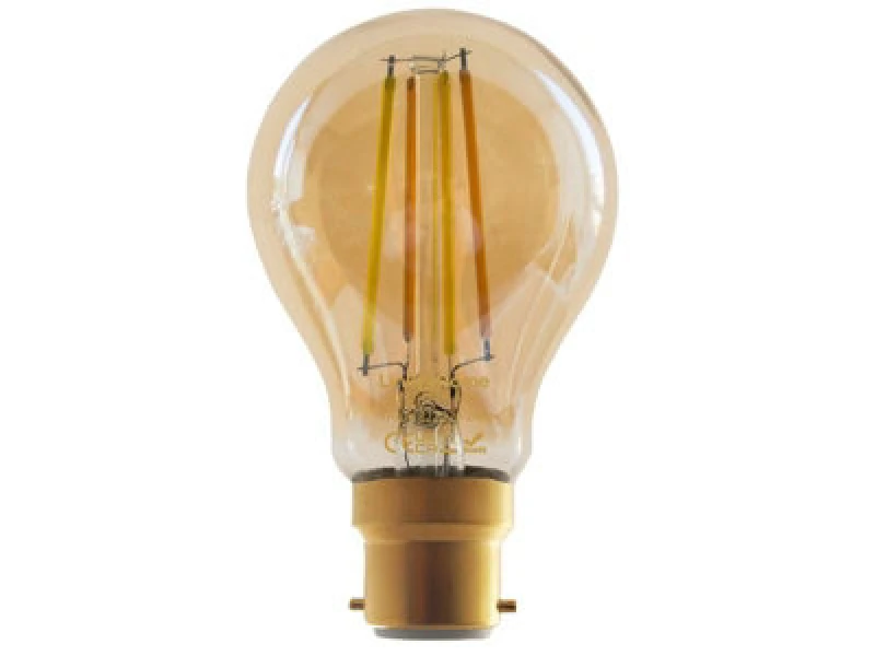 Image of Link2Home WiFi LED Bc B22 Gls Filament Dimmable Bulb, White 470 Lm 4.5W