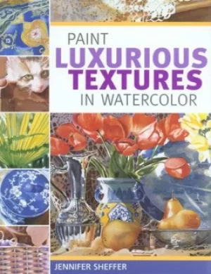 Image of Paint luxurious textures in watercolor by Jennifer Sheffer