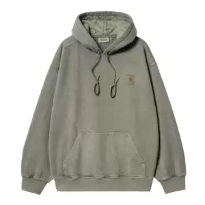 image of Carhartt Wip Hooded Vista Sweat, Smoke Green