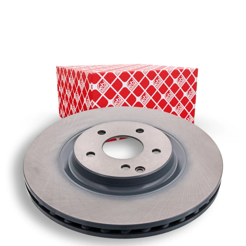 Image of FEBI BILSTEIN 43951 Brake disc Front Axle, internally vented, Coated Brake Disc (82)